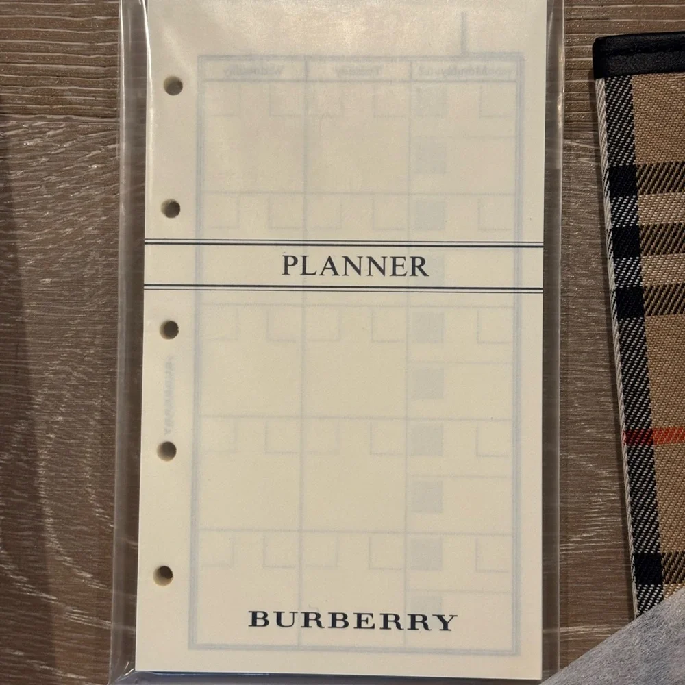 New Burberry Novacheck Black Wallet/Planner - Picture 9 of 11